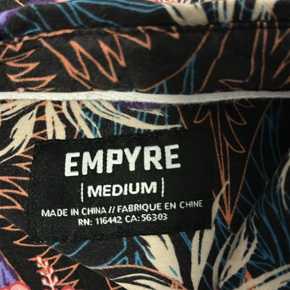 Empyre Tropical Button Down Shirt - Picture 5 of 7